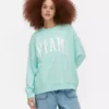 Bluza oversize z napisem „Miami”