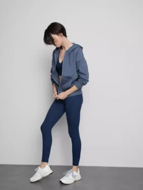 Bluza z kapturem i zamkiem błyskawicznym Essential