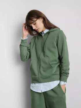 Bluza z kapturem i zamkiem błyskawicznym Essential