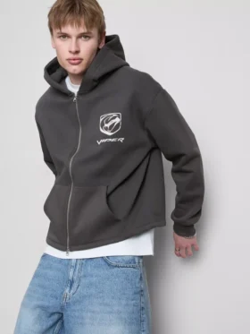 Bluza z kapturem Viper zapinana na zamek