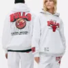 Bluza z kapturem z logo Chicago Bulls z NBA