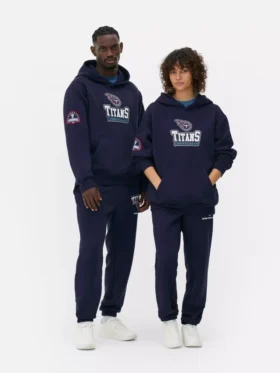 Bluza z kapturem z logo drużyny NFL Tennessee Titans