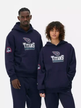 Bluza z kapturem z logo drużyny NFL Tennessee Titans