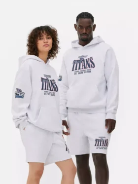 Bluza z kapturem z logo drużyny NFL Tennessee Titans