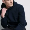Bluza z kapturem z mieszanki bawełny