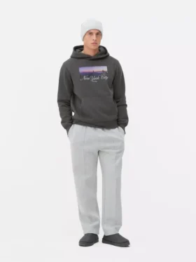 Bluza z kapturem z motywem Nowego Jorku