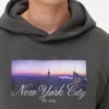 Bluza z kapturem z motywem Nowego Jorku