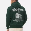 Bluza z kapturem z nadrukiem „Boston”