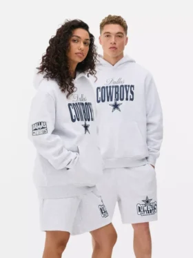 Bluza z kapturem z nadrukiem drużyny NFL Dallas Cowboys
