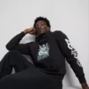 Bluza z kapturem z nadrukiem Gorillaz