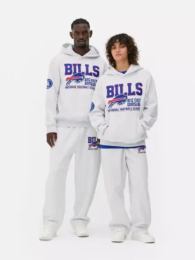 Bluza z kapturem z nadrukiem NFL Buffalo Bills