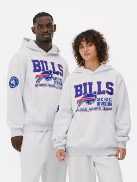 Bluza z kapturem z nadrukiem NFL Buffalo Bills