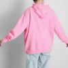 Bluza z kapturem z nadrukiem w stylu uniwersyteckim, z przewagą bawełny