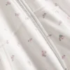 Bluza z kapturem z zamkiem błyskawicznym, z nadrukiem kwiatowym, z przewagą bawełny