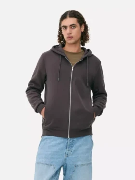Bluza z kapturem zapinana na zamek