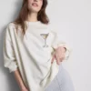 Bluza z nadrukiem „Martini” z dużą zawartością bawełny