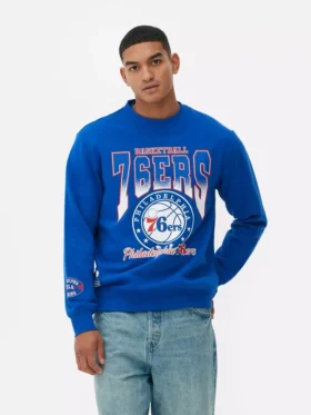 Bluza z nadrukiem NBA Philadelphia 76ers