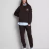 Bluza z nadrukiem z luźnej mieszanki bawełny