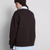 Bluza z nadrukiem z luźnej mieszanki bawełny