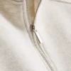 Bluza z półsuwakiem z mieszanki bawełny