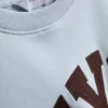 Bluza z szerokimi rękawami z dużą zawartością bawełny, w stylu NYC