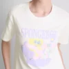Bluzka piżamowa z nadrukiem SpongeBob Kanciastoporty