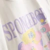Bluzka piżamowa z nadrukiem SpongeBob Kanciastoporty