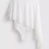 Body z narzutką w stylu peleryny