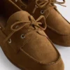 Buty żeglarskie z koronkowymi detalami
