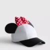 Czapka z daszkiem Disney z uszami Minnie Mouse