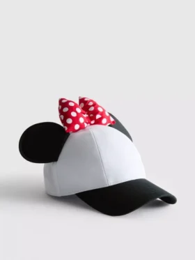 Czapka z daszkiem Disney z uszami Minnie Mouse