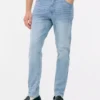 Dżinsy skinny o średniej wysokości talii