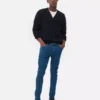 Dżinsy skinny o średniej wysokości talii