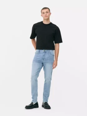 Dżinsy skinny o średniej wysokości talii