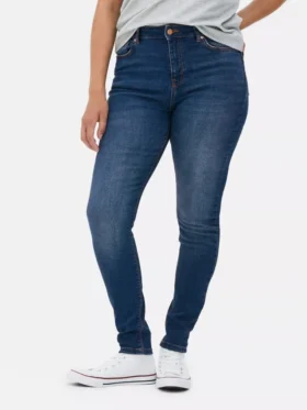 Dżinsy skinny z wysokim stanem