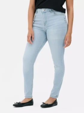 Dżinsy skinny z wysokim stanem