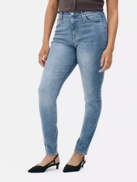 Dżinsy skinny z wysokim stanem