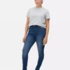 Dżinsy skinny z wysokim stanem