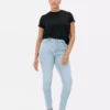 Dżinsy skinny z wysokim stanem