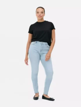 Dżinsy skinny z wysokim stanem