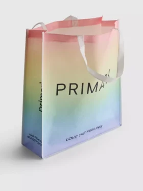 Duża torba wielokrotnego użytku Primark Pride