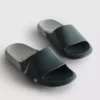 Dwukolorowe sandały typu slider
