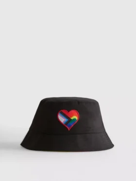Dwustronna czapka typu bucket z motywem Pride