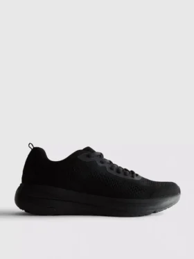 Dzianinowe sznurowane Sneakersy