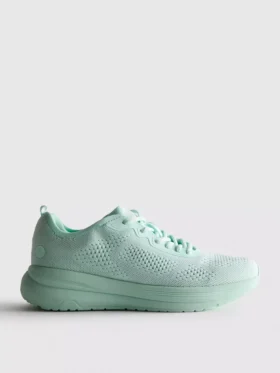 Dzianinowe sznurowane Sneakersy