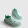 Dzianinowe sznurowane Sneakersy
