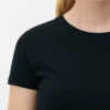 Elastyczna koszulka z okrągłym dekoltem