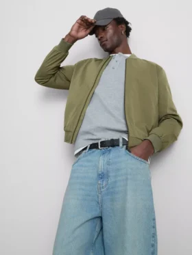 Elegancka kurtka typu bomber