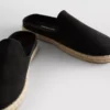 Espadryle typu mules do wsuwania