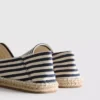 Espadryle wsuwane w paski